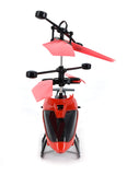 White Whale Remote Control Helicopter and Hand Sensor Charging Helicopter Toys with 3D Light Toys