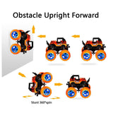 White Whale Mini Monster Trucks Friction Powered Cars for Kids