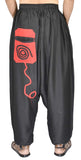 Whitewhale Mens Womens Rayon Pockets Harem Yoga Baggy Genie Hippie Pants