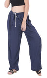 Whitewhale Women's Cotton Ealstic Waist Wide Leg Baggy Summer Casual Pajama Yoga Pants