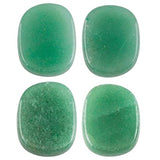 White Whale  4 pcs Engraved Chakra Stones Palm Stone Reiki Balancing