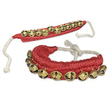 Whitewhale Handmade Indian Classical Ghungroo Dance Accessories Bharatnatyam, Kuchipudi, Odissi Ghungru For Dancer's Feet (10 bells + 10 bells)
