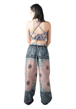 Whitewhale Women's Harem Hippie Boho Yoga Palazzo Casual Pants