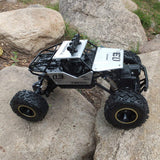 White Whale Metallic rock crawler vehicle buggy car 4 wd shaft drive high speed remote control monster off road truck