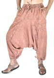 Whitewhale Mens Cotton Stripe Harem Pants Pockets Yoga Trousers Hippie
ple T-Shirt