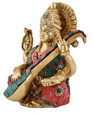 White Whale Brass Lord Krishna Stand Idol Statue Home Decor Figurine