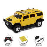 White Whale Scale Rechargeable R/C H2 Hummer with Opening Doors & Glowing Headlights.