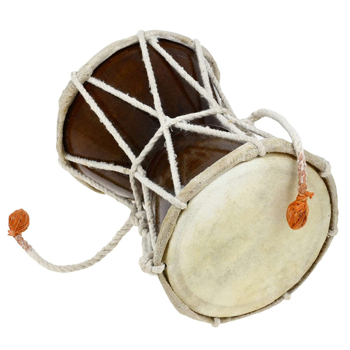 White Whale Damaru Indian Folk Percussion Musical Instrument – whitewhale
