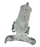 White Whale Brass Goddess Parvati Idol Figurine Home Decorative Showpiece