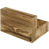 White Whale Wooden Smartphone & Tablet Cradle Valet, Tabletop Charging Station