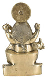 White Whale Brass Goddess Saraswati Sitting On Kamal Statue Idol Home Decor Figurine