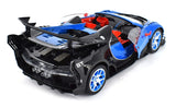 White Whale Bugatti Style Remote Control Rechargeable Car with Opening Doors