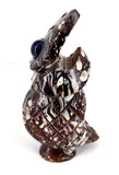 White Whale Wooden Owl Eyeglass Spectacle Holder Handmade Stand for Office Desk Home Décor Gifts