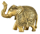 White Whale Elegant Brass Statue Showpiece Sculpture Home Decor FengShui Gift