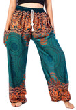 Whitewhale Women's Harem Hippie Boho Yoga Palazzo Casual Pants