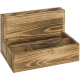White Whale Wooden Smartphone & Tablet Cradle Valet, Tabletop Charging Station
