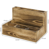 White Whale Wooden Smartphone & Tablet Cradle Valet, Tabletop Charging Station