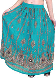 Whitewhale Womens Long Skirt India Traditional Clothing Designer For Spring Summer