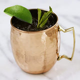 White Whale Handmade 100% Pure copper hammered Moscow Mule mugs
