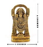 White Whale Lord Tirupati Balaji/Sri Venkateswara Brass Statue Religious Strength God Sculpture Idol