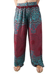Whitewhale Women's Harem Hippie Boho Yoga Palazzo Casual Pants