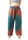 Whitewhale Women's Harem Hippie Boho Yoga Palazzo Casual Pants