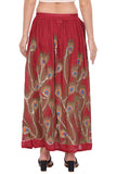 Whitewhale Womens Long Skirt India Traditional Clothing Designer For Spring Summer