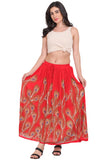 Whitewhale Womens Long Skirt India Traditional Clothing Designer For Spring Summer
