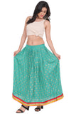 Whitewhale Womens Long Skirt India Traditional Clothing Designer For Spring Summer