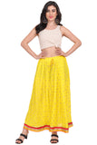 Whitewhale Womens Long Skirt India Traditional Clothing Designer For Spring Summer