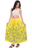 Whitewhale Womens Long Skirt India Traditional Clothing Designer For Spring Summer