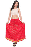 Whitewhale Womens Long Skirt India Traditional Clothing Designer For Spring Summer