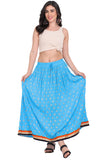 Whitewhale Womens Long Skirt India Traditional Clothing Designer For Spring Summer