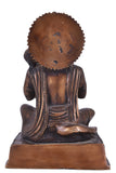 White Whale Brass Hindu God Bajrangbali Bhagwan Hanuman Idol Statue Murti