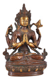 White Whale Tara Buddha Blessing Idol Tibetan Green Buddhism Yin Kwan Goddess Buddhist Statue