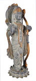 White Whale Lord Ram Brass Statue Rama Idol for Temple Mandir Sculpture Office And Home Decor