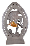 White Whale Brass Natraj Brass Statue, Nataraja - King of Dancers Hindu God Shiva for Home Temple Mandir