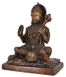 White Whale Lord Hanuman Idol Strength Monkey Figurine Bajrang Bali Statue Brass Sculpture Diwali Decor Gifts