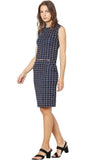 Whitewhale Women Bodycon Navy Blue Dress