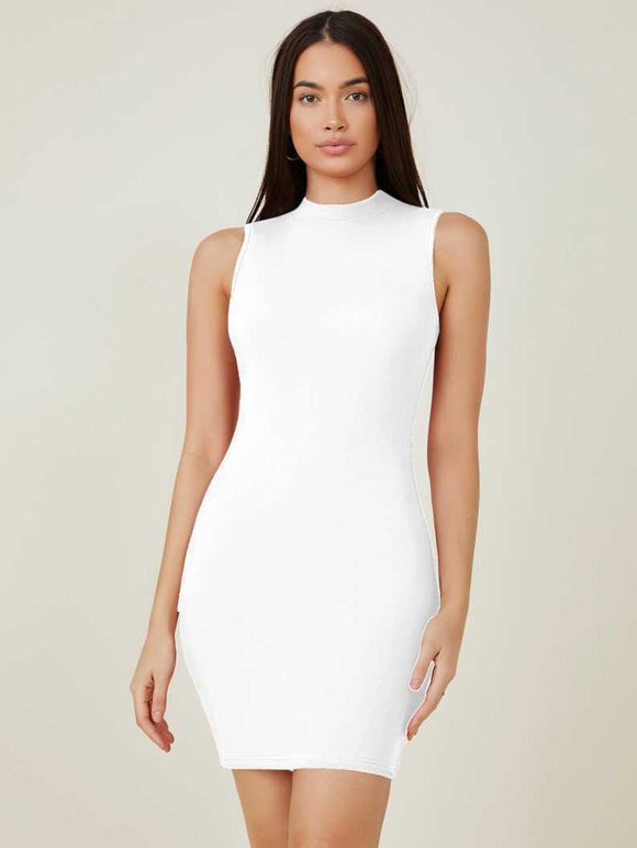 Whitewhale Women Bodycon White Dress – whitewhale