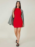 Whitewhale Women Bodycon Red Dress