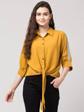 Whitewhale Women  Crepe Regular & Casual Shirt For Women