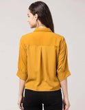 Whitewhale Women  Crepe Regular & Casual Shirt For Women
