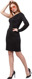 Whitewhale Women Bodycon Black Dress
