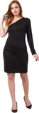 Whitewhale Women Bodycon Black Dress