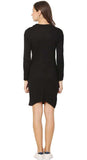 Whitewhale Women Bodycon Black Dress