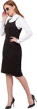 Whitewhale Women Black Dungaree