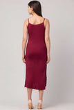 Whitewhale Women Bodycon Maroon Dress