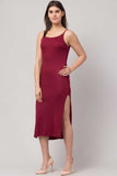 Whitewhale Women Bodycon Maroon Dress