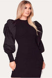 Whitewhale Women Bodycon Black Dress